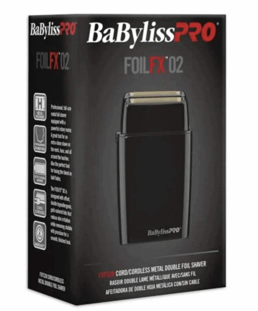 BaBylissPRO FOILFX02 Double Foil Shaver