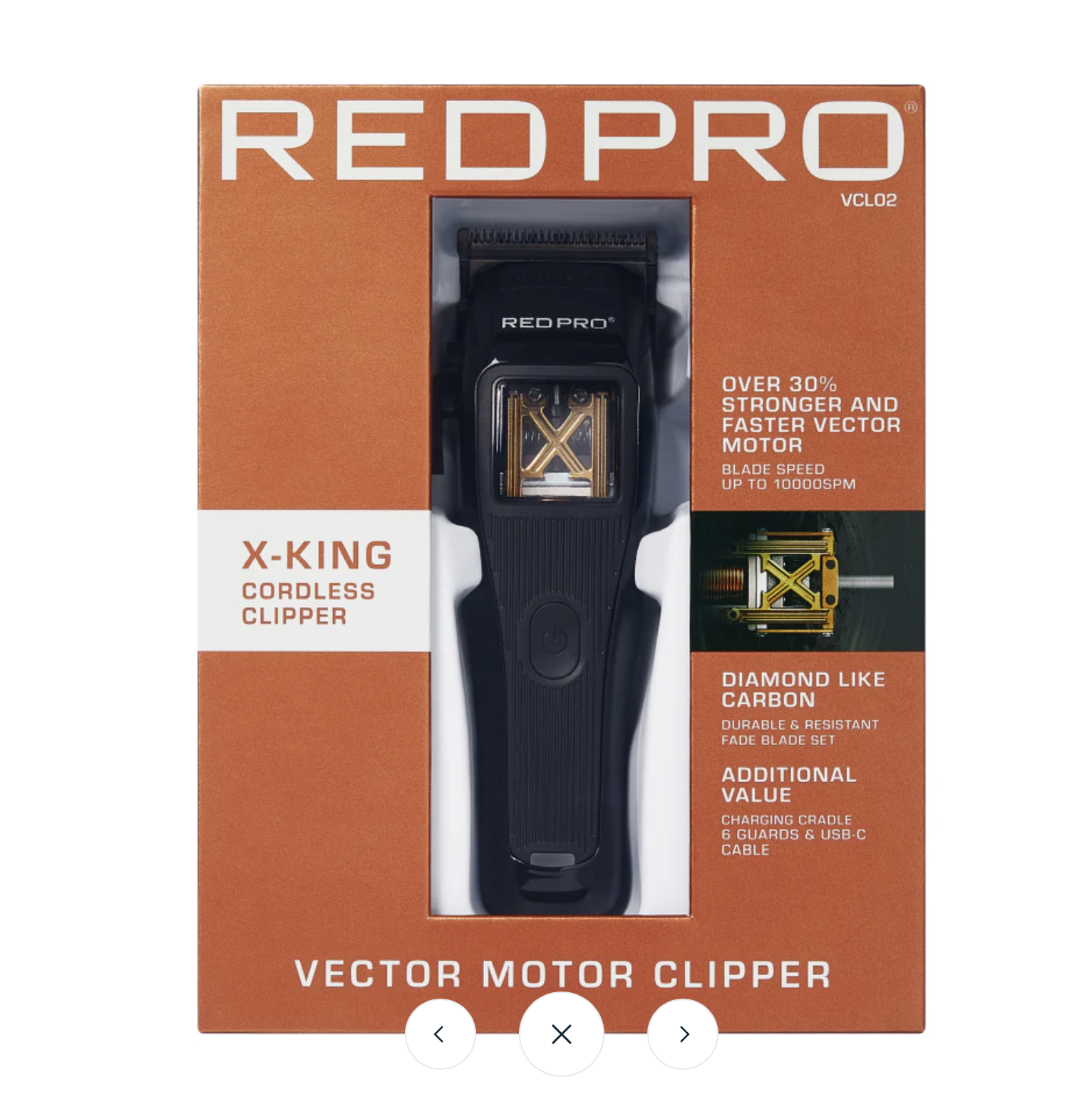 RED PRO X-King Vector Motor Clipper